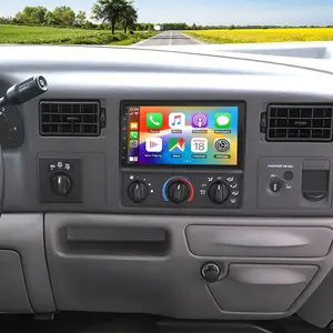 7" Android 13 Car Stereo for Ford F250 F350 1999–2004 – with Wireless CarPlay & Android Auto, GPS, Bluetooth, WiFi, DSP, Backup Camera, 2+32GB