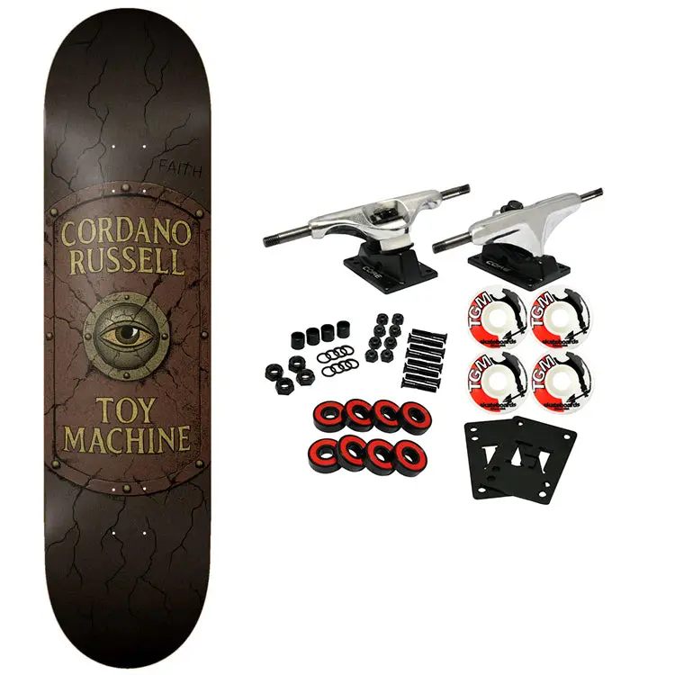 Toy Machine Skateboard Complete Russell Faith 8.75" x 32.88"