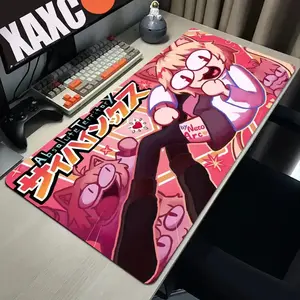 [Sale off up to 65%][Free Ship] Neco-arc Gamer Cabinet Mouse Pad Anime Gaming Accessories Rubber Keyboard Office Tables Computer Desk Mat Carpet Mousepad
