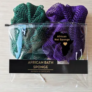 African Exfoliating Net Sponge, Ethically sourced from Nigeria, real authentic net sponge,Exfoliate Porous Hygiene Dries Quickly