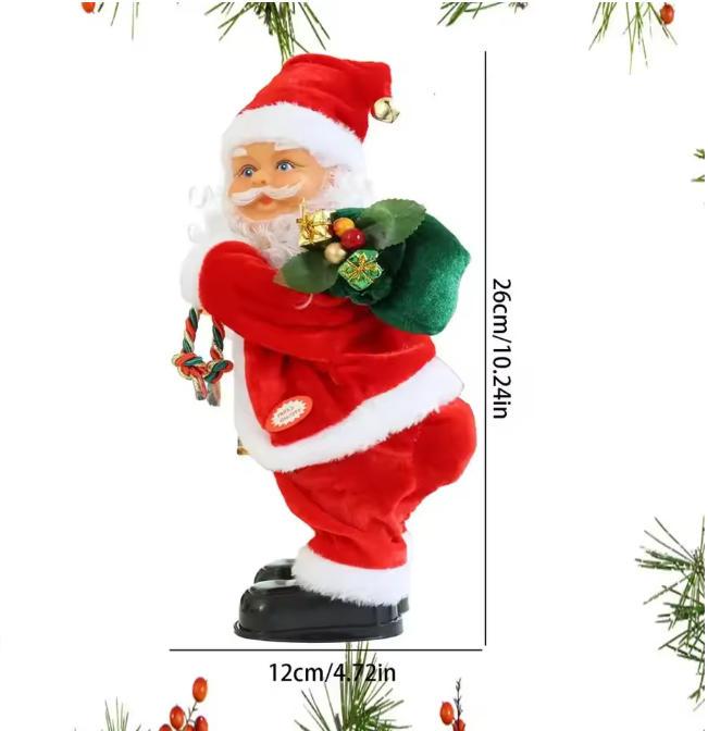 Twerking Santa Claus Interactive Toys Booty Shaking Singing and Dancing Electric Santa Claus Doll Toy for Kids Christmas gifts