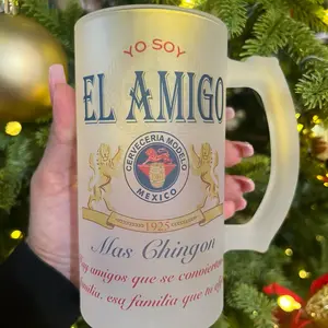 EL AMIGO MÁS CHINGÓN 16oz BEER MUG