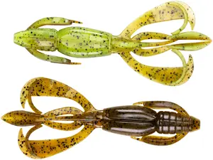 Keitech Crazy Flapper 2.8 inch Soft Plastic Creature Bait 8 pack