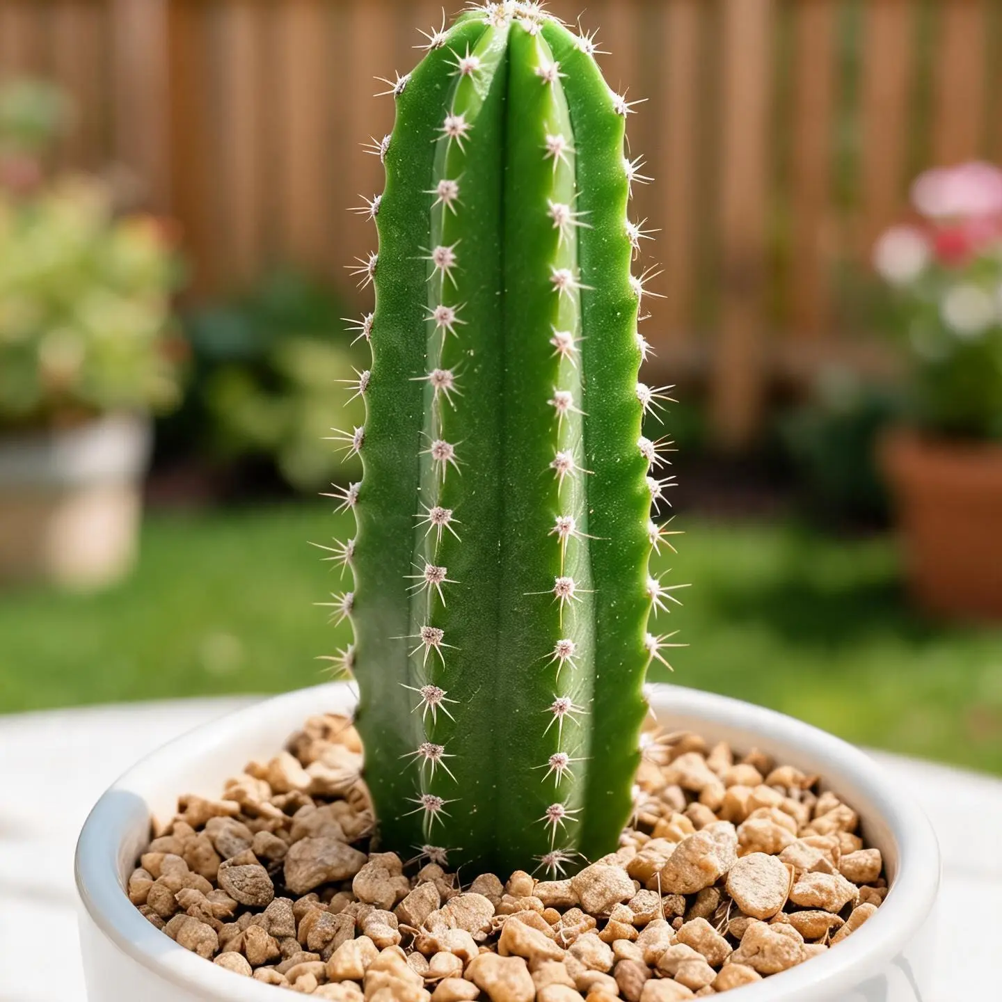 Myrtillocactus Geometrizans Seedlings, Geometric Sculptural Columnar Succulents with Wax-Coated Stems, Evergreen Low-Maintenance Indoor Cacti, Nursery Direct Live Plants for Desk Decor & Minimalist Home Decor
