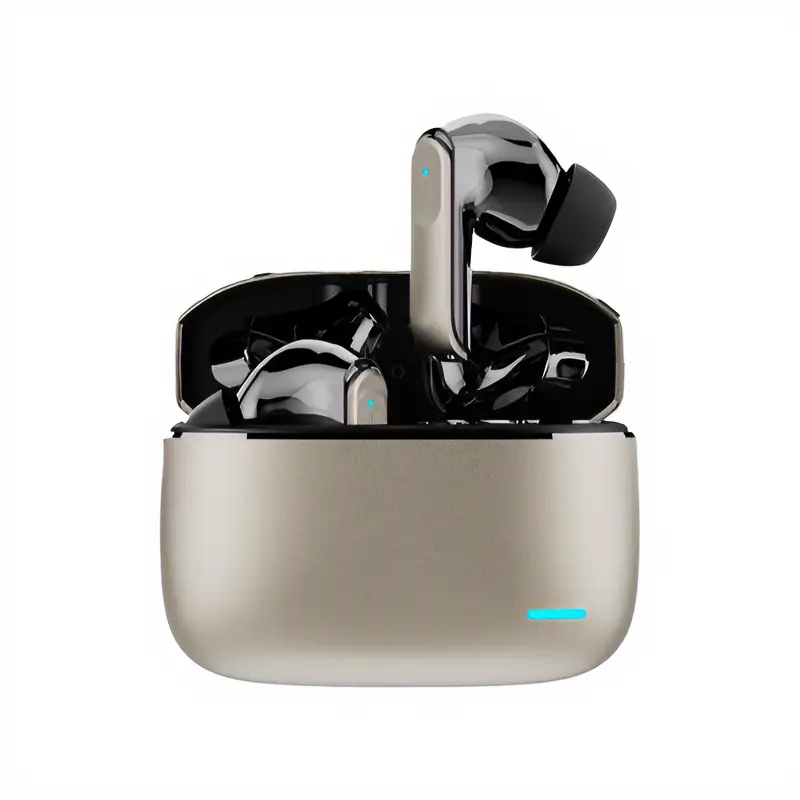 In-Ear Bluetooth Headset - Hi-Fi Noise Cancellation Earphones with Touch Control, Silicone Build, Waterproof Design, Electronic Charging, Stable Connection for Daily Audio, Workout Use