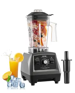 VEVOR Blender for Smoothies, TikTokShopBlackFriday, 61 oz 1400W, Professional Blender with Powerful Motor, Multi-Functional Food Processing Blender for Smoothie/Milkshake/Juice, Fits for Kitchen