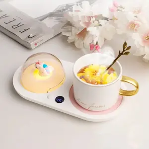 Multicolor Aromatherapy Night Lamp, Pad, Cup/Bowl Warmer. Keep Coffee, Tea, Drinks and Soup Warm - Office & Home Decoration - Essential Oils Diffuser Cool Humidifier