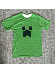 2000s Men's and Women's Casual Daily Retro Punk Street Wear Printed Garbage Color Y2k Clothes Gothic EmoT Shirt