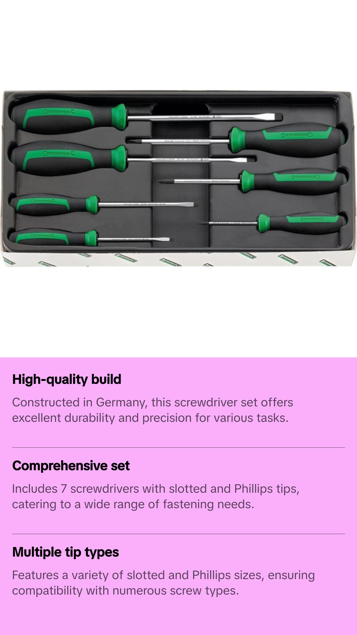Stahlwille 96469115 4691 DRALL+ 7 Piece