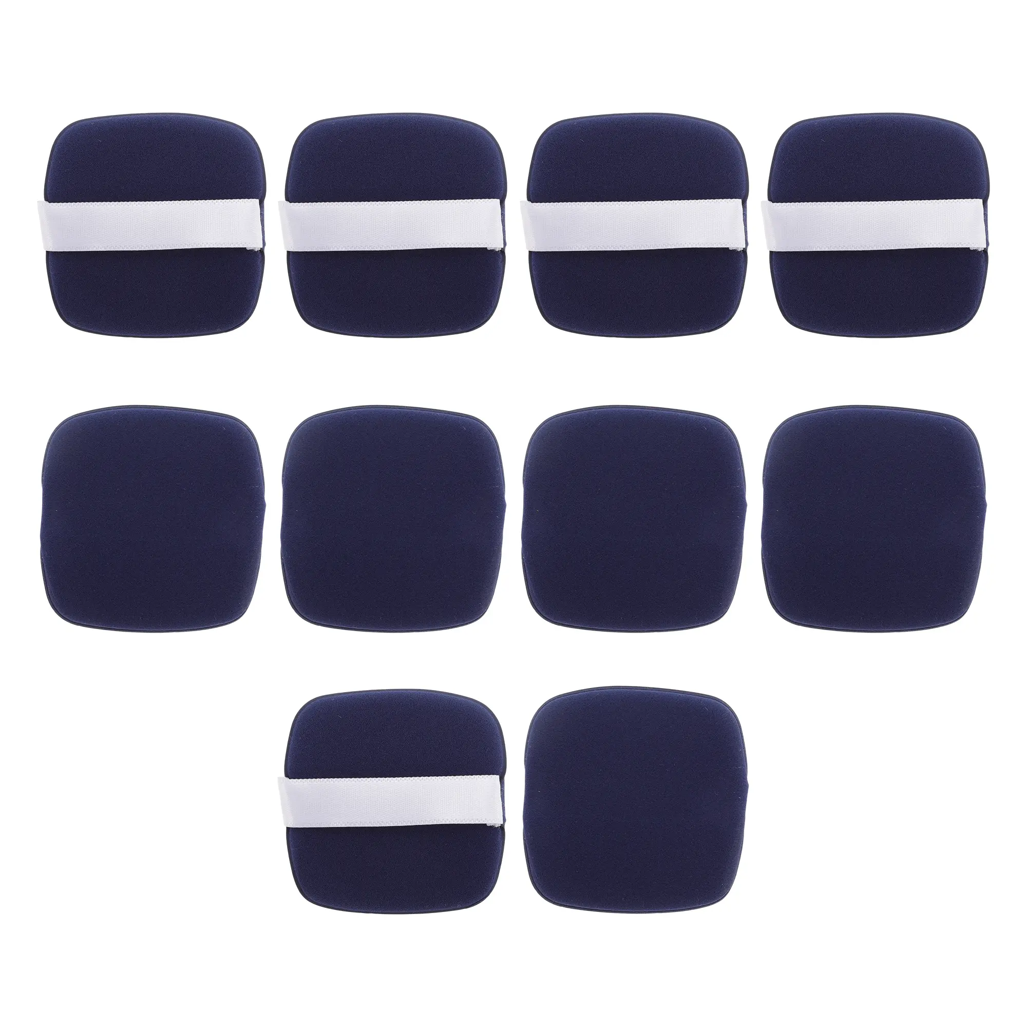 VOCOSTE 10 Pcs Square Lightweight Face Makeup Sponge for Makeup Foundation Blending