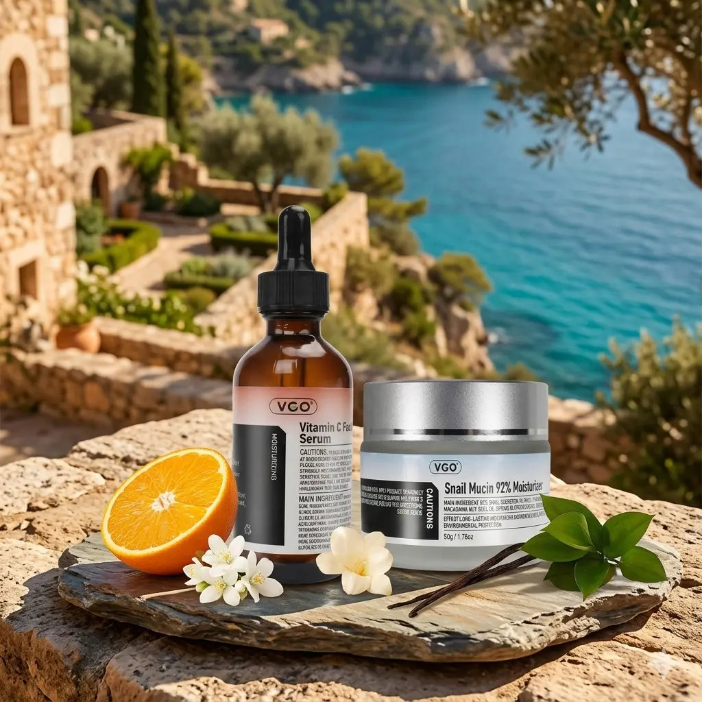 VGO Simple Daily Pair – Face Serum & Snail Cream