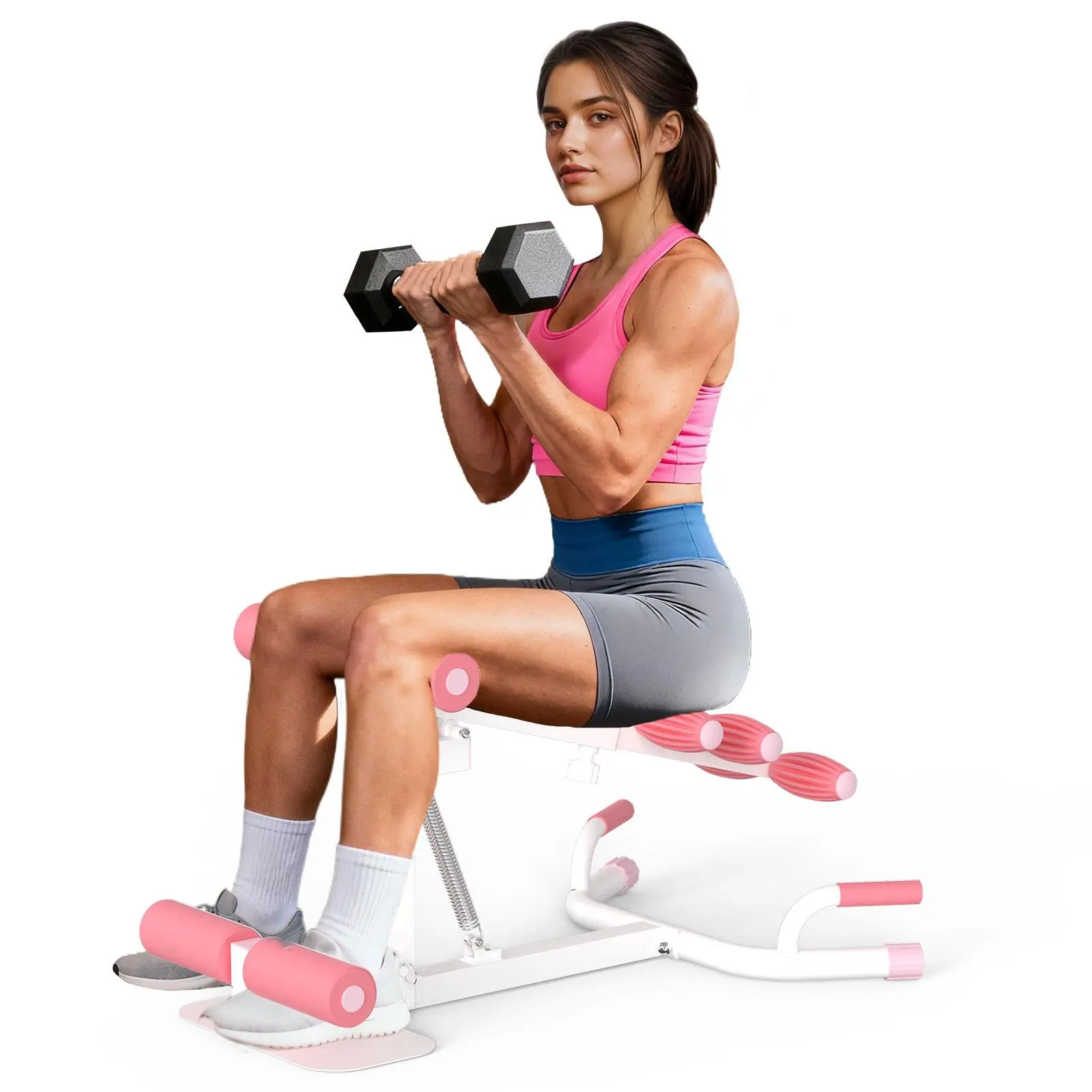 HOTWAVE Deep Squat Machine with Adjustable Resistance Bands for Glutes Leg Core & Ab Exercises Ideal for Home Gyms SummerVibes summerwins