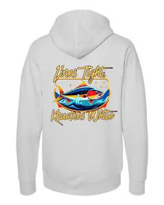 Lines Tight, Knuckles White Wilson Outdoor Company Fishing Sweatshirt