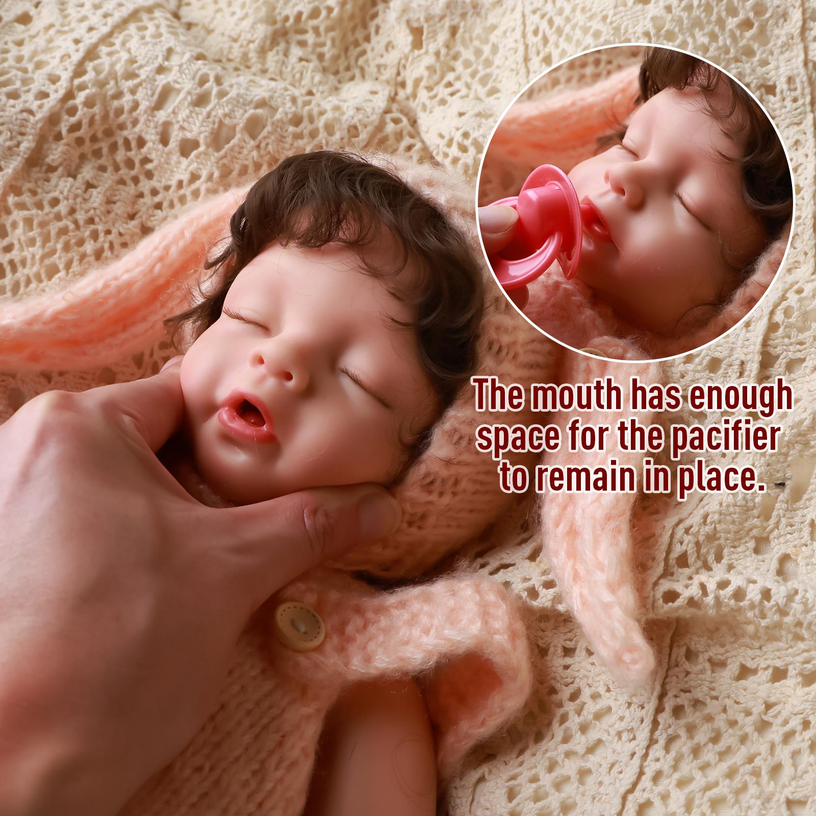 BABESIDE 12/20 inch Full Body Silicone Baby Dolls, Realistic Reborn Doll, Bathable Anatomically Correct Newborn with Soft Body Perfect as a Christmas, New Year, or birthday gift