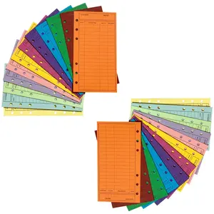 Cash Envelope Budgeting System Refill Sheets, A6 6-Ring Binder Inserts, Colorful Expense Tracker Pages, Money Saving Organizer, Office Stationery Supplies