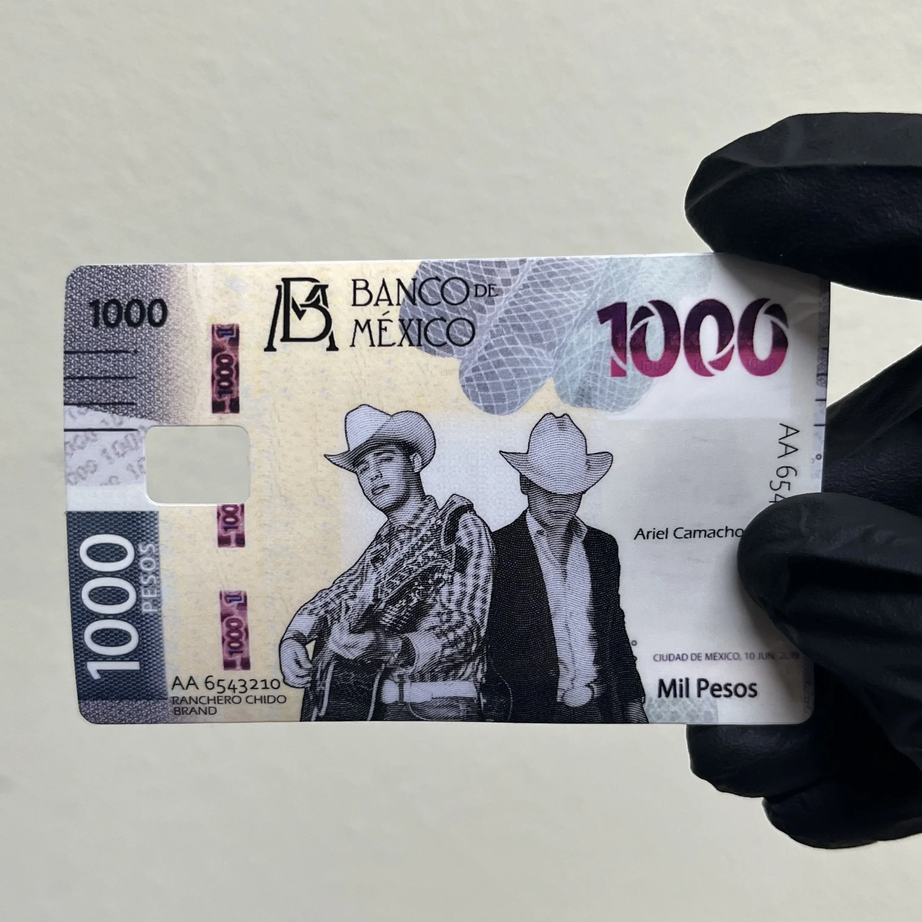Ariel Camacho "La Tuyia" Debit/Credit Card Sticker