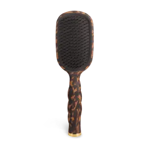 TELETIES - Detangler Hair Brush for Thick Hair – Tortoise