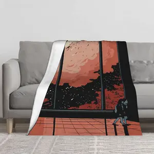 This On a Sunbeam creative, flannel blanket, soft and comfortable blanket, light and warm, suitable for beach parties, beds, outdoor camping, car blankets and air-conditioned office covers, multi-purpose gift home decoration accessories