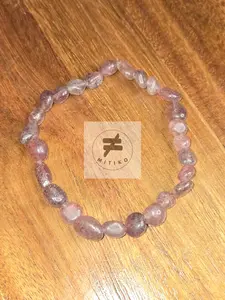 Strawberry Quartz Nugget Bracelet
