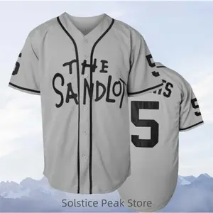 [FallFreshness] Sporty The SandlotBenny The Jet Rodriguez Michael SquintsPalledorous Alan yeah-Yeah McClennan Bel AirBaseball Jersey