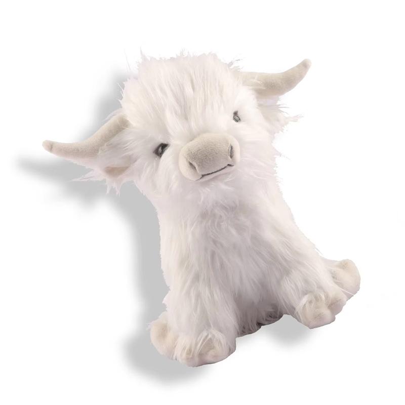 Highland Cow 25cm Plush Toy - Soft Stuffed Doll for Kidds, Ideal for Home Decor and Gifts