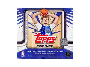 2025-26 Topps Basketball Jumbo Trading Cards LV