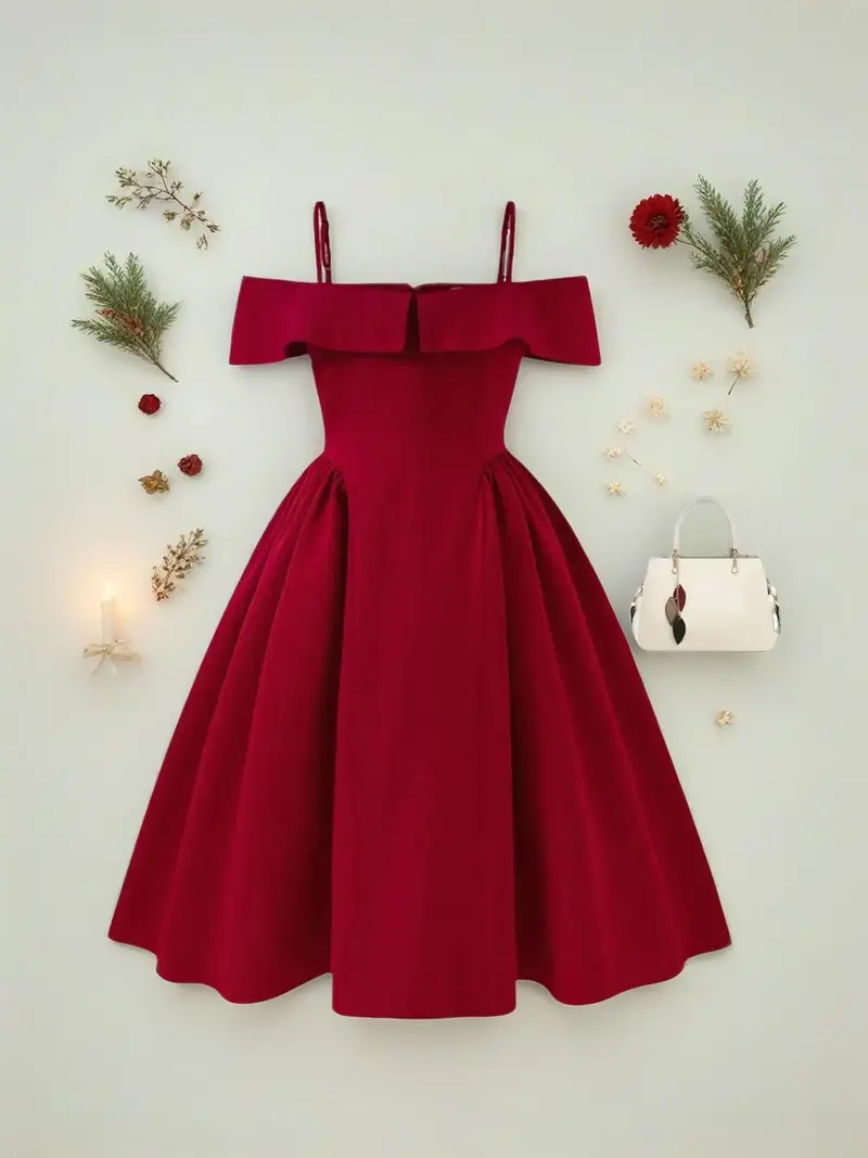 red christmas dresses - TikTok Shop