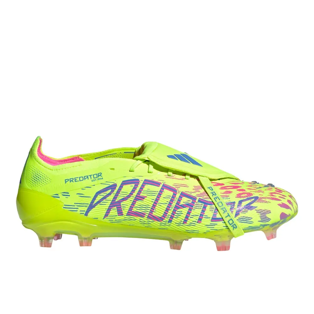 adidas Mens Predator Elite Fold-Over Tongue Firm Ground Soccer Cleats  - Yellow