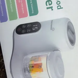 Grownsy Baby Food Maker with Steam Basket, One Step Baby Food Processor Steamer Puree Blender Grinder Mills Machine, Auto Cooking Grinding and Sterili-zing, 2025 New Product