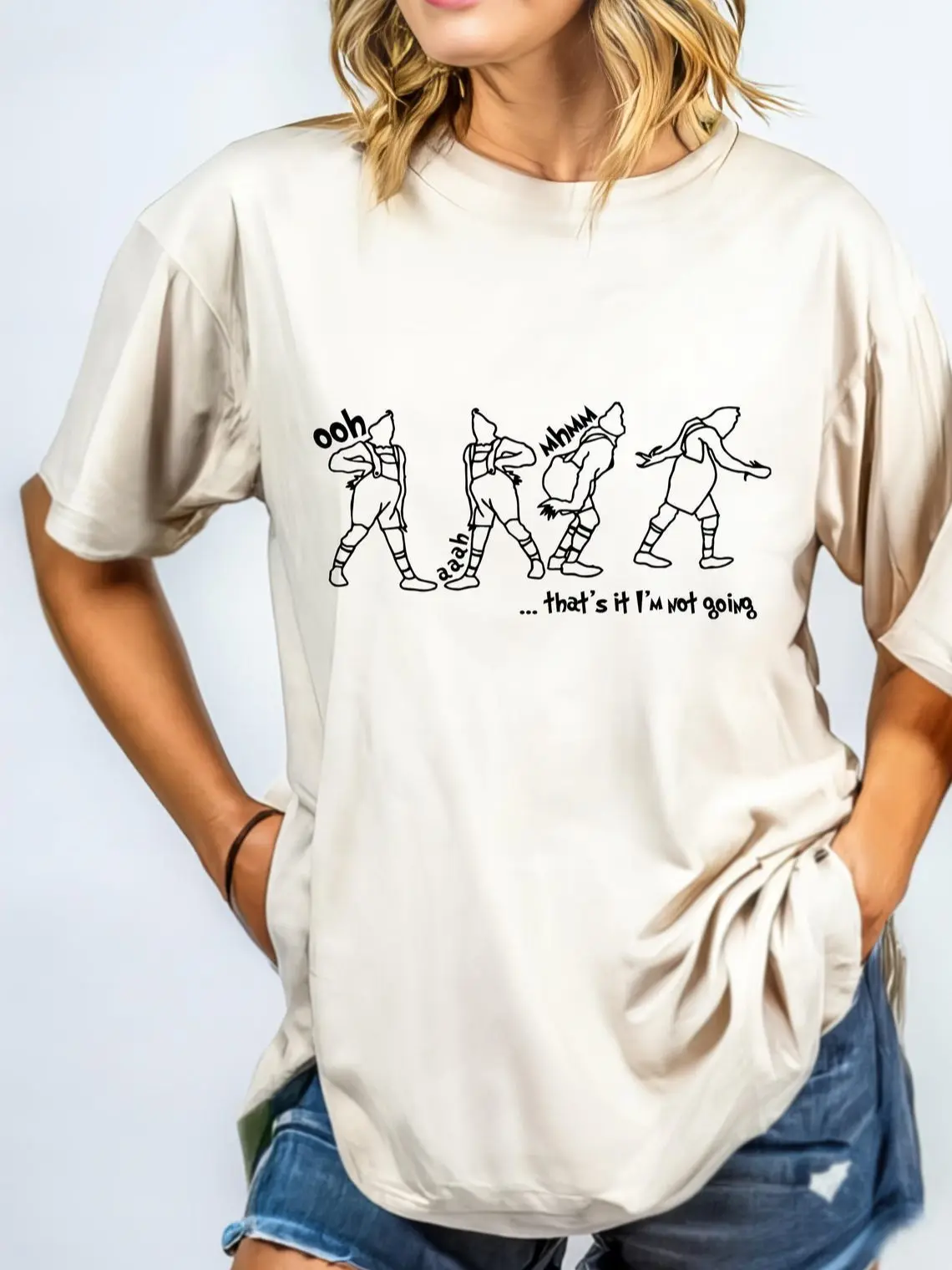 Comfort Colors That's It I'm Not Going Shirt, Grinchmas Christmas T-shirt, Unisex Shirts, Merry Christmas Shirt, Christmas t-shirt for gift