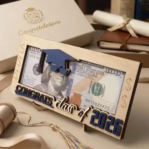 Personalized Name Customizable Graduation Gift Clip, Graduation Card Holder Cash Clip, Congratulations, Graduation Cap, Graduation Year, 2026 Graduation Gift, Senior Student Gift, University Graduate Gift