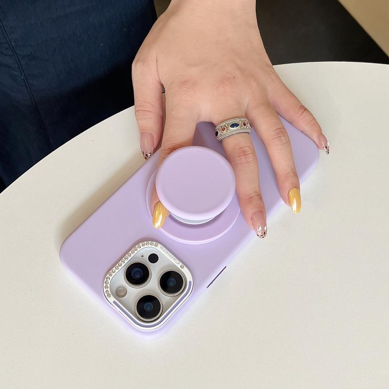 Ins Style Dopamine Candy Solid Color Airbag Stand Desktop Magnetic Support Stand Universal Phone Holder for Couples