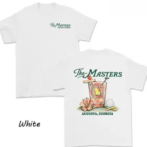 The Masters  Georgia Golf Cocktail  For Men For Women,  Souvenir Tee, Azalea Drink Graphic, Tournament Keepsake Gift, Trendy Unisex  augusta shirt