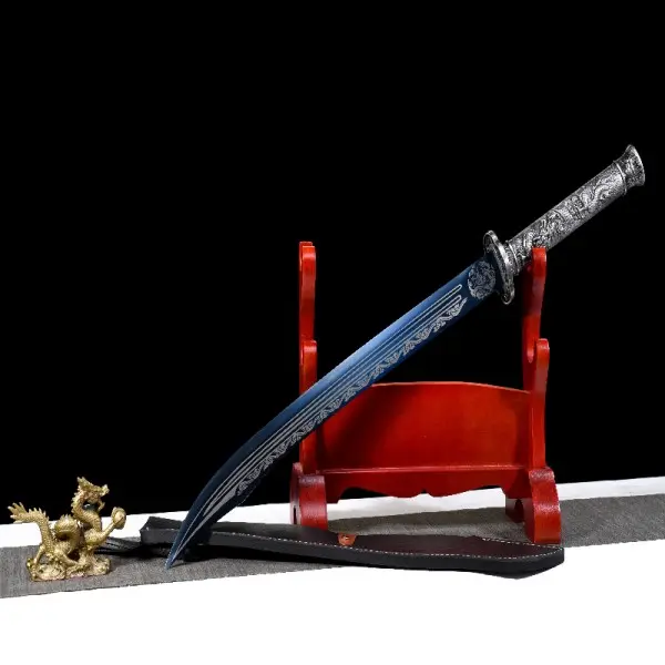 Unsharpened Katana Samurai Sword, Heavy-Duty Full Size Kendo & Martial Arts Training Prop, Anime Replica Collectible, Valentine Luxury Gift for Adults