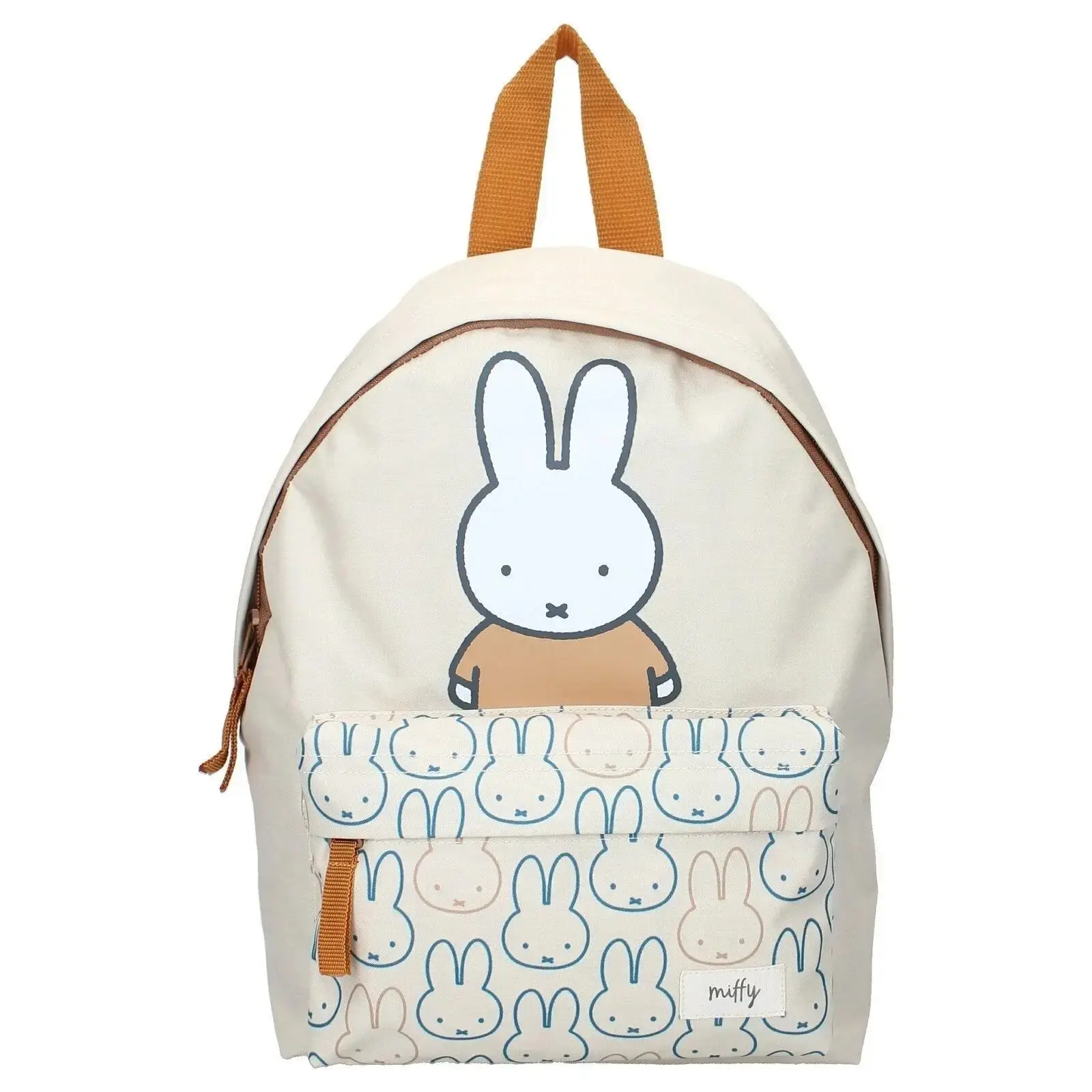 New Full Print Miffy Rabbit Backpack Ultra Light Large Capacity Stain Resistant Student School Bag Unisex Cartoon Kawaii Lovely