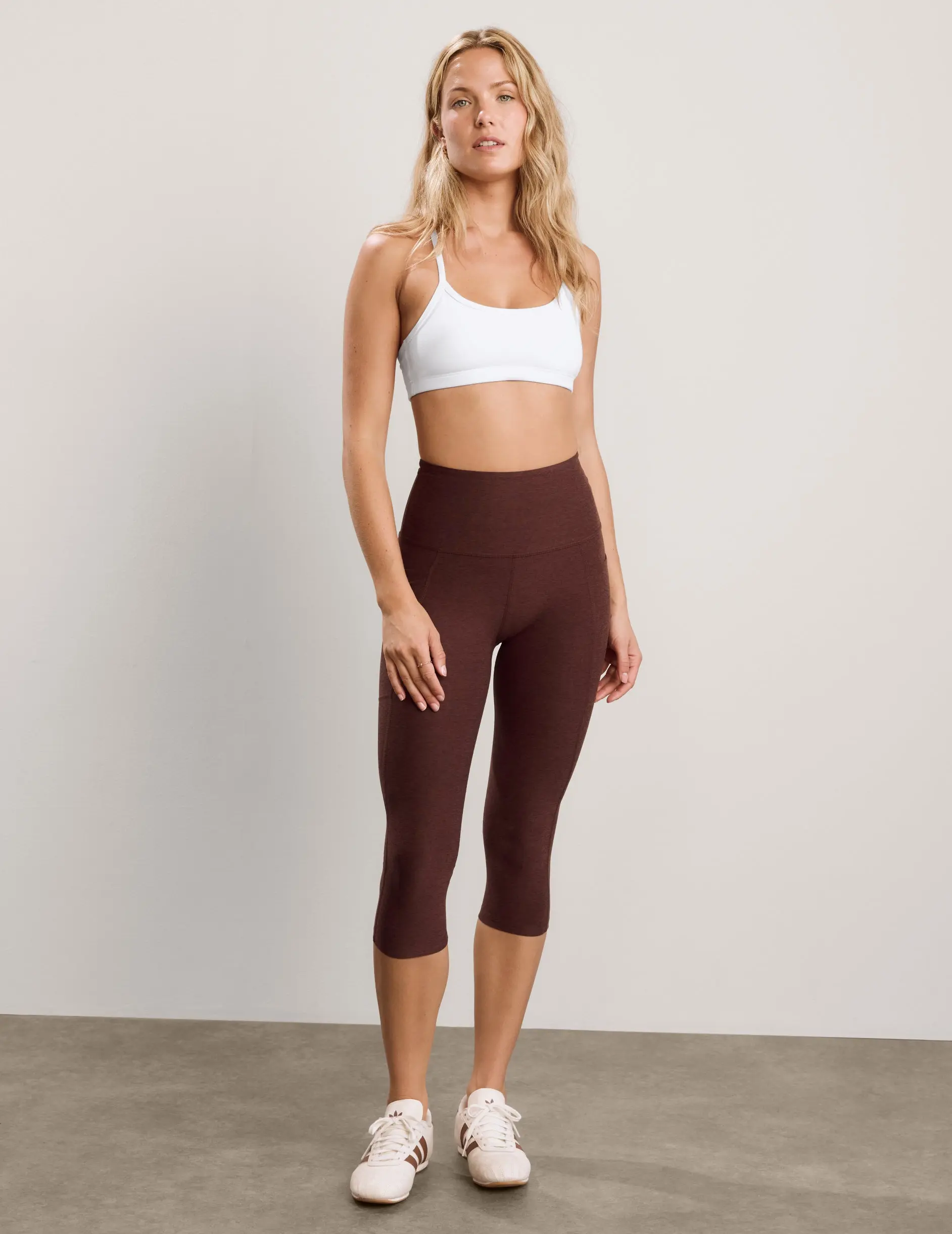 Spacedye™ Out Of Pocket High Waisted Capri Legging 20.5"