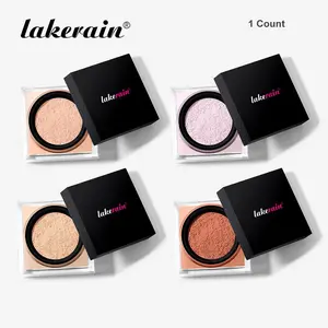 Long Lasting Oil Control Natural Face Matte Powder, 1 Box Waterproof Brightening Loose Powder, Cosmetics, Face Makeup Accessories, Setting Powder Cosmetic