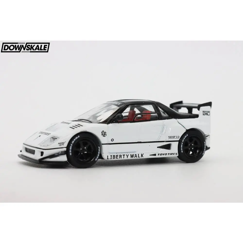 MINI GT Mazda AZ-1 Liberty Walk LB40 2024 Tokyo Auto Salon - White