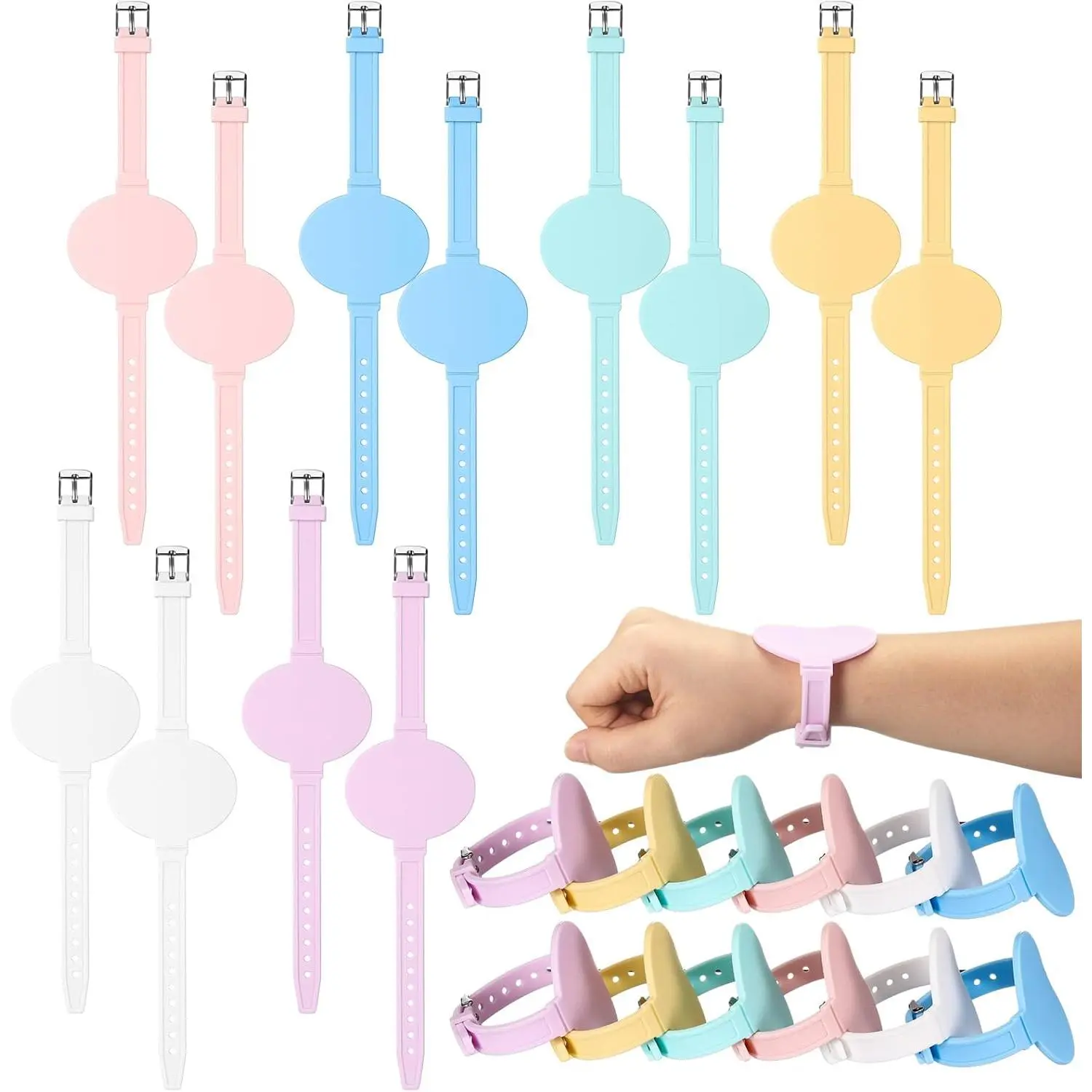12 count  Memo Wristbands Nurse Wearable Notepad Wristbands in Watch Shape Reminder Bracelet  Erasable Notepad  for Nurse Week Veterinarian  Essentials