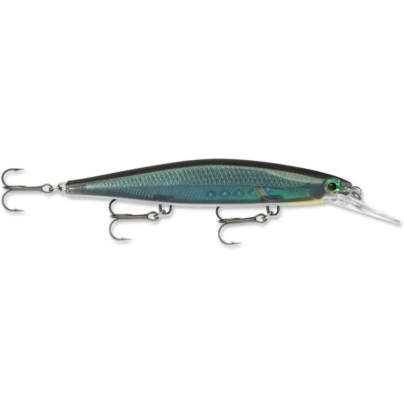Deep Diving Jerkbait, 4 3/8 Inch Lure with Aggressive Diving Bill & Textured Body, Slow Sinking with 180 Degree Motion for Bass & Walleye Predators