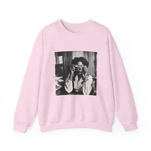 African American Women Camera Crewneck Sweatshirt, Photography Lovers Gift, Black Woman Art Apparel, Vintage Style Jumper, Sisterhood