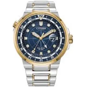 Citizen Men's Endeavor 44mm Solar Powered Quartz Eco-Drive Watch BJ7144-52L