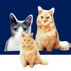 Soft Custom Pet Photo Pillow for Home Decor