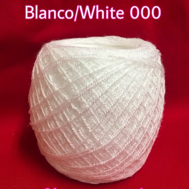 Crystal Yarn 100g - Hilo Cristal 100g - 000 - Estambre - Estambre Mexicano