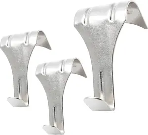 30 Pcs Picture Rail Hooks Hangers Moulding Hooks for Photo Frame Picture Hang, Silver