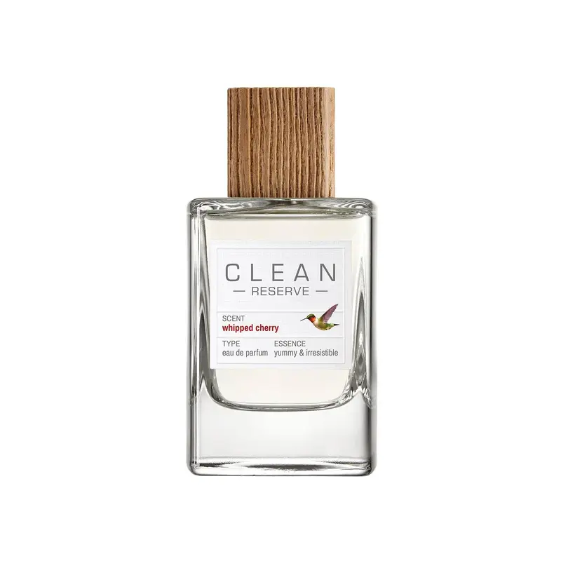 Whipped Cherry | Fruity Gourmand Perfume | CLEAN RESERVE | Wild Cherry, Pineapple, Praline, Vanilla Cream, Cedarwood, Musk, and Sandalwood | Edible Cherry Fragrance | Summer Gourmand Scent | Cruelty Free