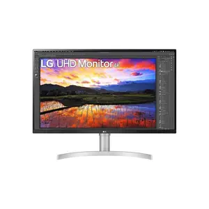 LG 31.5" HDR10 IPS UHD 4K Monitor (3840 x 2160) with DCI-P3 95% (Typ.), AMD FreeSync, Dynamic Action Sync, Black Stabilizer, MAXX Audio & Ergonomic Design