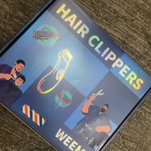 3-Piece Professional Blonde Hair Clipper & Trimmer Kit for Men - USB-Rechargeable Barber Set Featuring LCD Display, Adjustable Blade Hair Clippers, and Professional Men's Trimmer