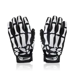 Skeleton Full Finger Touch Screen Gloves Non-slip For Cycling Motorcycle Fitness