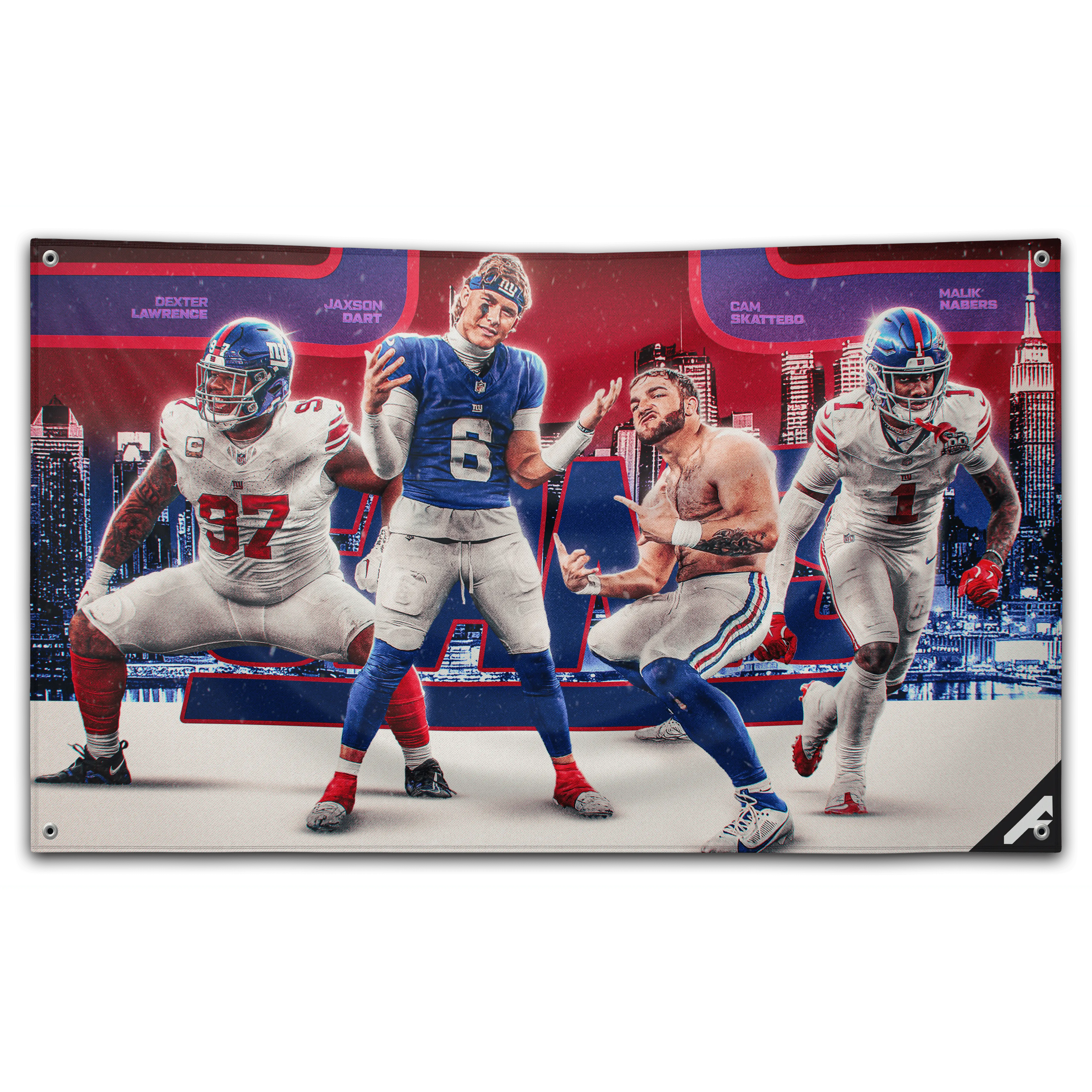 The NY Giant Flag
